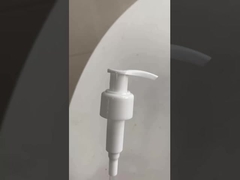 Alise da direita para a esquerda a bomba 24/410 de 28/410 claro plástico do distribuidor da loção do fechamento