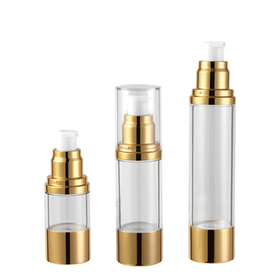 a bomba mal ventilada de 15ml 30ml 50ml engarrafa para o ABS cosmético COMO o material do alume