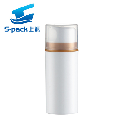 garrafa mal ventilada plástica de 30ml 50ml PP para o empacotamento de Skincare
