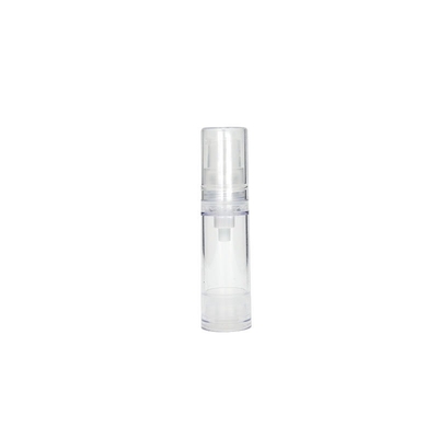 A bomba mal ventilada da loção engarrafa a garrafa cosmética plástica 5ml 10ml 15ml do pulverizador
