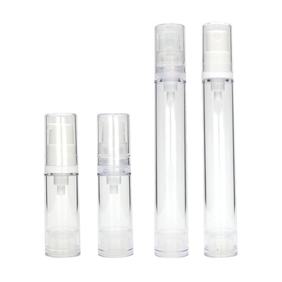 A bomba mal ventilada da loção engarrafa a garrafa cosmética plástica 5ml 10ml 15ml do pulverizador