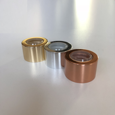 Tipo fechamento de alumínio cosmético 24/410 28/410 do parafuso dos tampões de garrafa do perfume