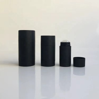 Torção redonda personalizada acima do recipiente plástico 15ml 30ml 50ml 75ml da vara de desodorizante dos PP