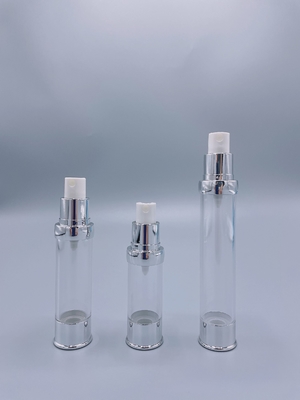 Garrafas de alumínio de luxo para essência de creme