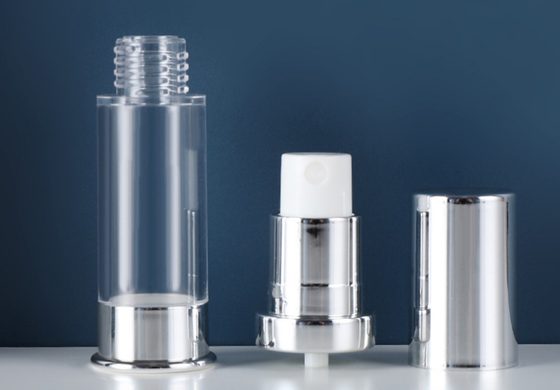 Luxury Silver 5ml 10ml 15ml Alumínio Cosmético Pacotes para Cuidados da Pele
