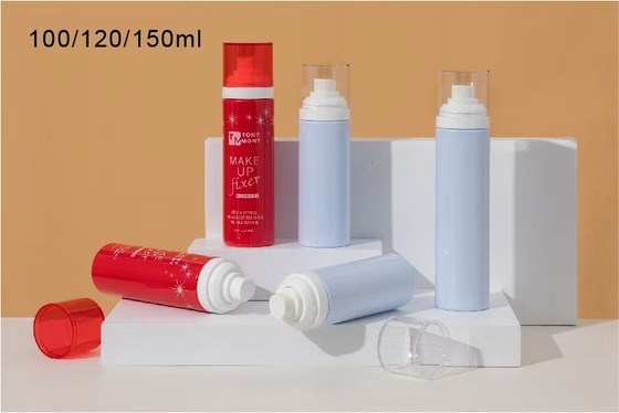 Botelha de spray cosmético 100ml 120ml 150ml Fota de pulverização de névoa fina