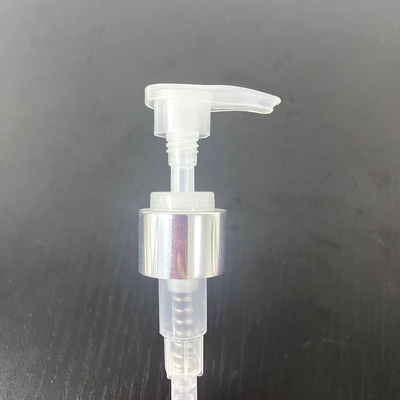 24/410 Alumínio-Natrual Grande Cabeça Loção de Plástico Shampoo Dispensador de Parafuso Bomba para garrafa
