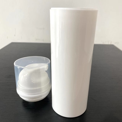 150ml PP Comsetic Bottle de bomba sem ar Snap On Bottle sem ar Cor personalizada