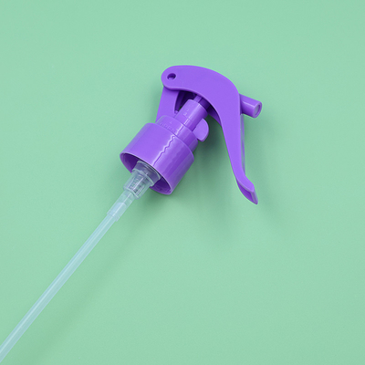 Colorido e fino Mini Trigger Sprayer 20/410 24/410 28/410 Com Desafio de Botão de Bloqueio Para garrafas de spray de névoa de água Odm Oem