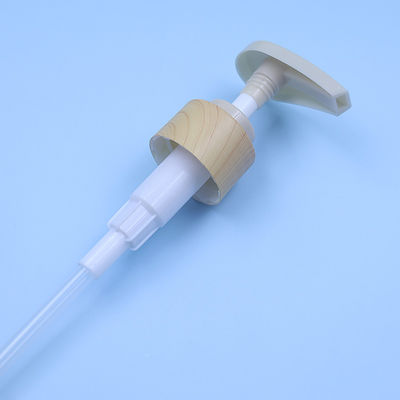 Impressora de transferência de água sem derramamento de plástico de madeira bomba de parafuso Dispensador cosmético Dispensador de loção de shampoo Dispensador