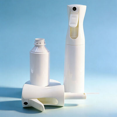 garrafa fina plástica do pulverizador da névoa 300ml para garrafas contínuas do pulverizador da névoa do OEM das soluções de limpeza com logotipo