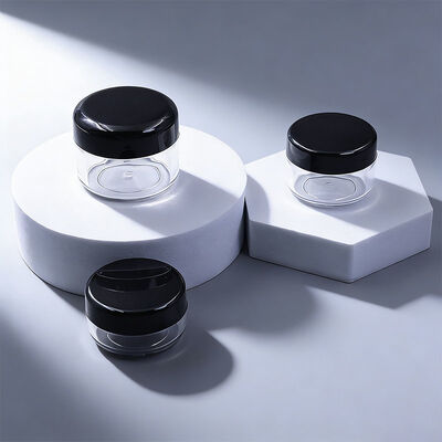 Frasco de creme cosmético pessoal 10g 15g 25g Frasco de creme plástico PP