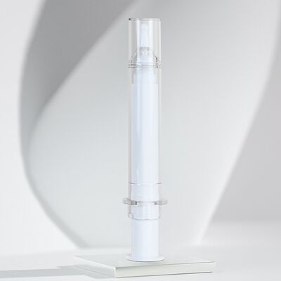 Frasco Bomba Seringa Cosmética Airless PS PP de Luxo 5ml 10ml 20ml Seringa Cosmética para Embalagem de Creme para Olhos e Sérum