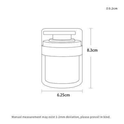 Wholesale Factory  Hot Sale 50ml  Airless Pump Bottle for Personal Care High Quality Customized
