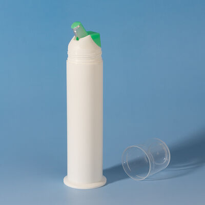 Venda Quente de Fábrica Atacado Frasco com Bomba Airless 60ml 80ml 100ml 120ml Tubo de Pasta de Dente a Vácuo para Cuidados Pessoais
