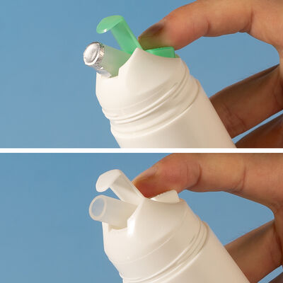Venda Quente de Fábrica Atacado Frasco com Bomba Airless 60ml 80ml 100ml 120ml Tubo de Pasta de Dente a Vácuo para Cuidados Pessoais