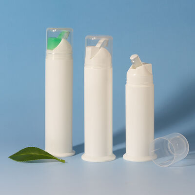 Venda Quente de Fábrica Atacado Frasco com Bomba Airless 60ml 80ml 100ml 120ml Tubo de Pasta de Dente a Vácuo para Cuidados Pessoais