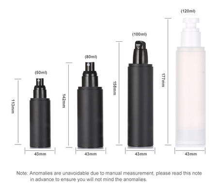 Grátis 120ml Matte PP Botão de Spray de Neve de Plástico com Tapete com Escova para Creme de Rosto Loção de Cuidados da Pele Serum