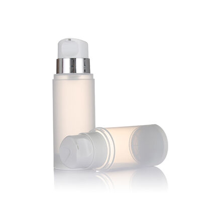 Garrafa de bomba sem ar 150 ml 200 ml 250 ml/PP Garrafa de bomba de loção transparente para embalagens cosméticas