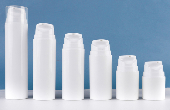 A bomba mal ventilada cosmética plástica engarrafa a dosagem de 30ml 50ml 100ml 1CC