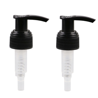 Da direita para a esquerda bomba 24 da loção do preto do fechamento 410 dosagem com nervuras do fechamento 1.2ml