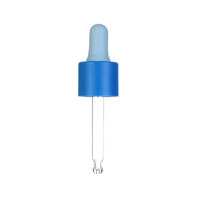 Conta-gotas de alumínio da pipeta do óleo do colar, bulbo do conta-gotas do silicone para garrafas
