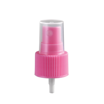 Pulverizador cor-de-rosa 18/410 da névoa da bomba da cor 20/410 24/410 de material plástico dos PP