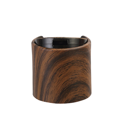 OEM cosmético plástico de alumínio de Flip Top da parte superior do disco dos tampões de garrafa 28mm