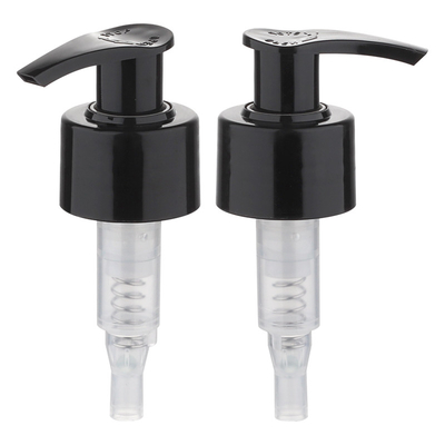 24/410 28/410 de bomba plástica Clear Black da loção branco para garrafas