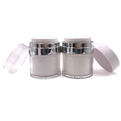 frasco mal ventilado do creme da bomba de 1oz 4oz, frasco cosmético acrílico para o empacotamento do skincare