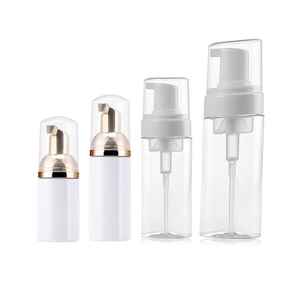 Garrafas plásticas dos cosméticos vazios do ANIMAL DE ESTIMAÇÃO com bomba 30ml 50ml 60ml da espuma