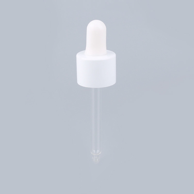 18/410 20/410 de círculo de vidro cosmético do conta-gotas para o óleo essencial