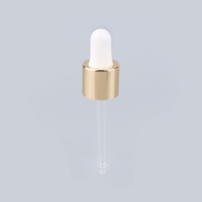 O conta-gotas cosmético de prata da garrafa do ouro cobre para óleos essenciais 18/410 de 20/410