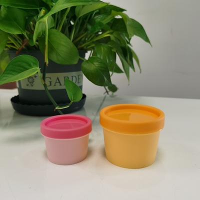 Frascos cosméticos plásticos dos PP, empacotamento de creme facial do frasco de 50g 100g