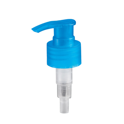 Parafuso abaixo da bomba azul da loção do fechamento 28mm, bomba branca da loção dos PP 24 410 plásticos