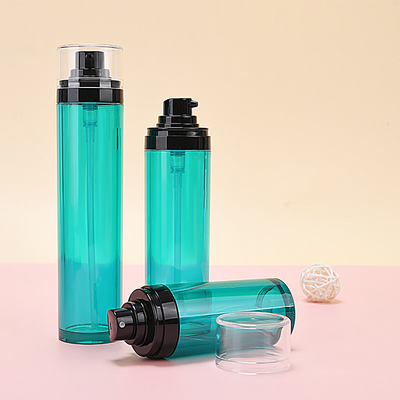 garrafa cosmética clara da loção, garrafas plásticas 50ml 80ml 100ml do pulverizador do ANIMAL DE ESTIMAÇÃO